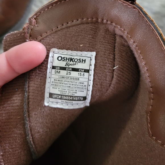 Osk Kosh toddler boots - Picture 8 of 8